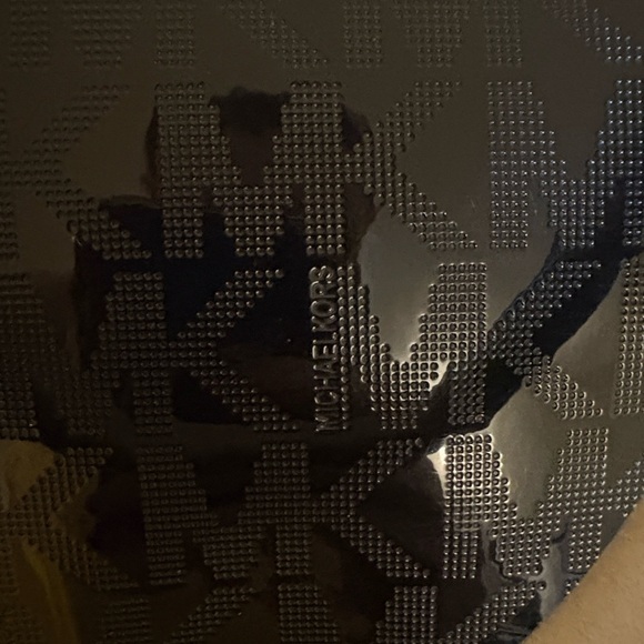 Michael Kors Black and Tan Tote Bag 9"x12" - Picture 17 of 17